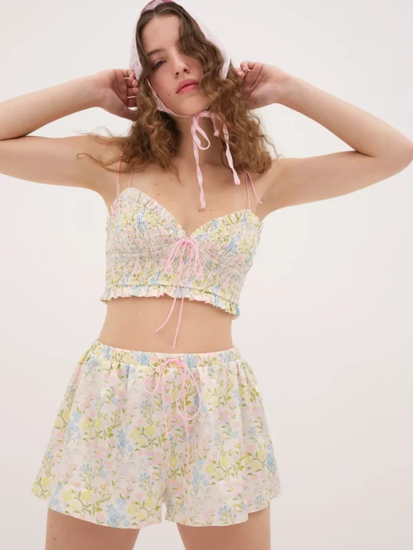Woman For Love & Lemons Glitter Garden Sleep Short