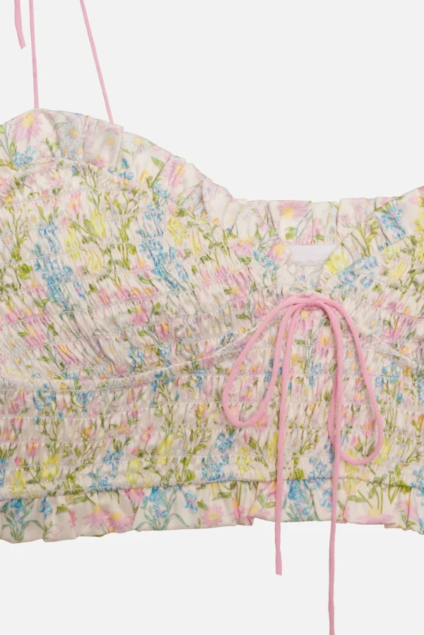 Woman For Love & Lemons Glitter Garden Top