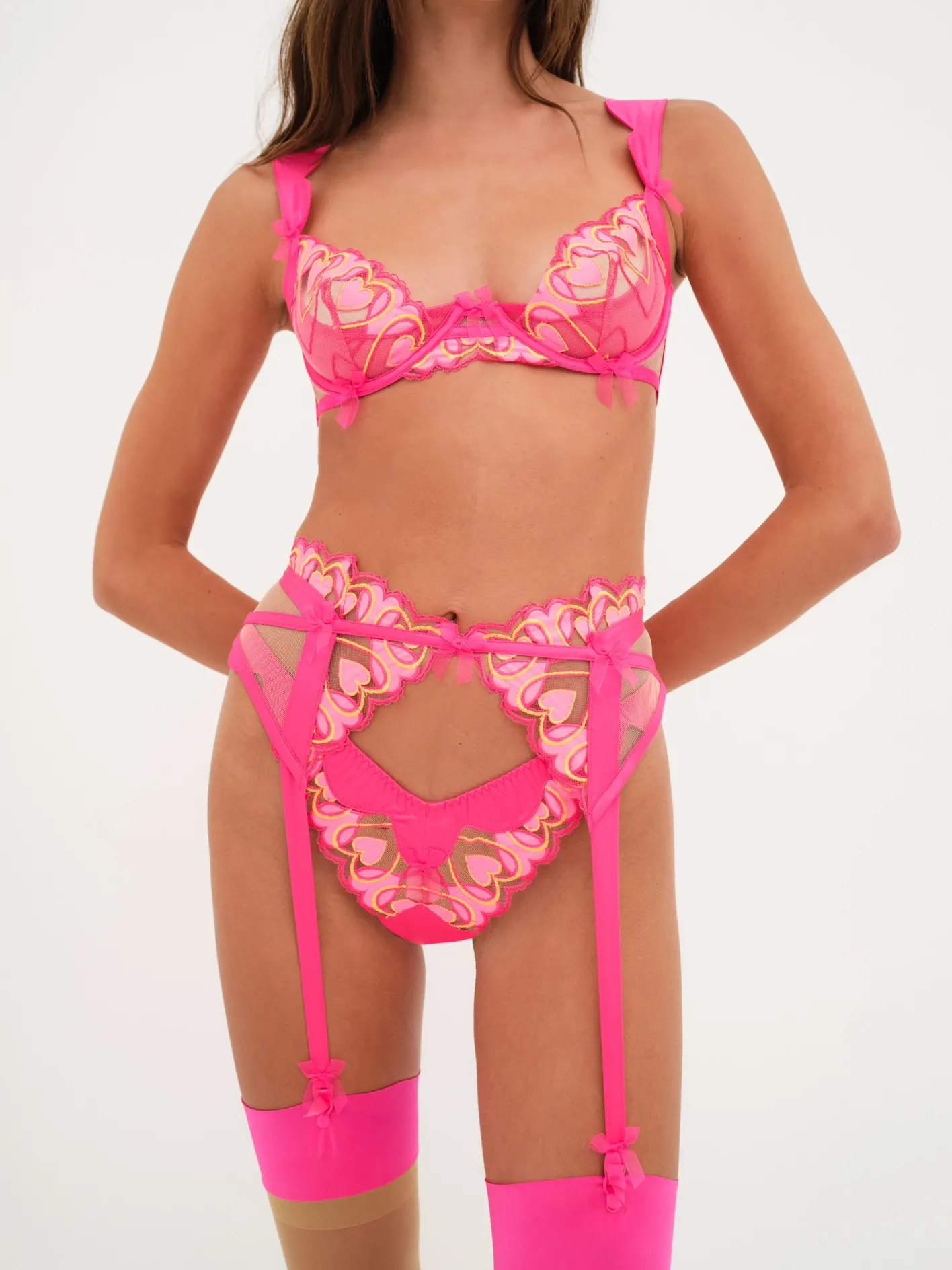 graphic_hearts_bra_4.webp Woman For Love & Lemons Graphic Hearts Bra