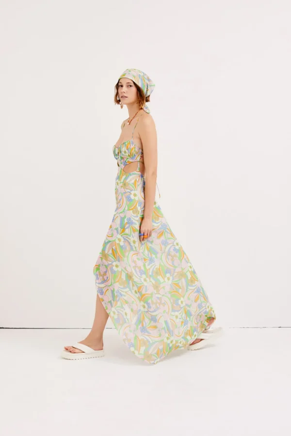 Woman For Love & Lemons Guinevere Maxi Dress