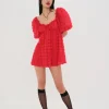 Woman For Love & Lemons Hannah Mini Dress