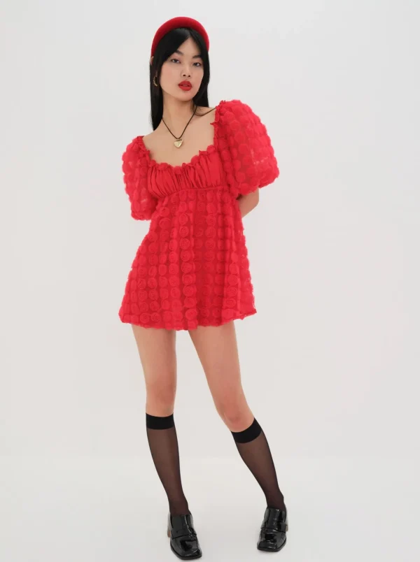 Woman For Love & Lemons Hannah Mini Dress
