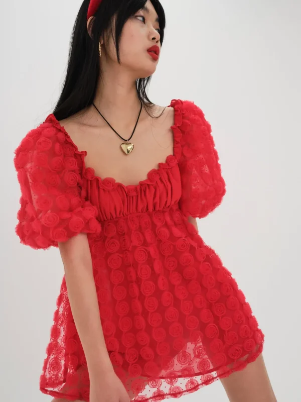 Woman For Love & Lemons Hannah Mini Dress