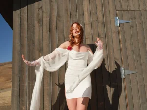 Woman For Love & Lemons Harlow Mini Dress