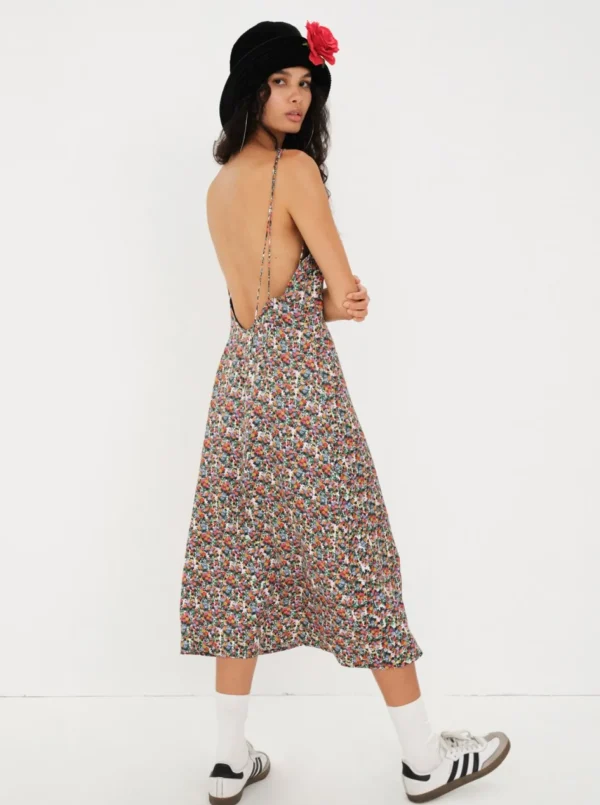 Woman For Love & Lemons Hayes Midi Dress