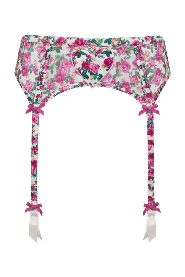 Woman For Love & Lemons Heart Bloom Garter