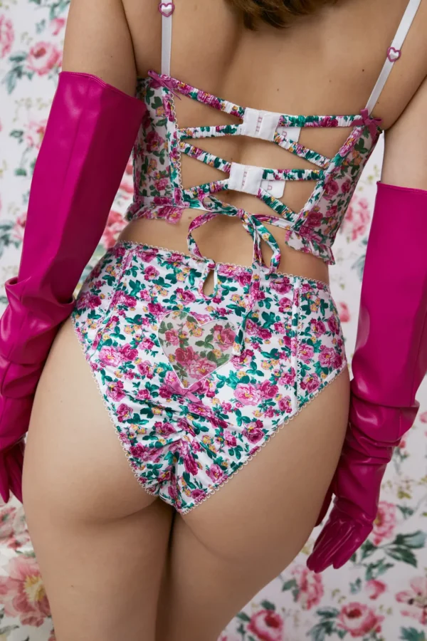 Woman For Love & Lemons Heart Bloom High-Waist Panty