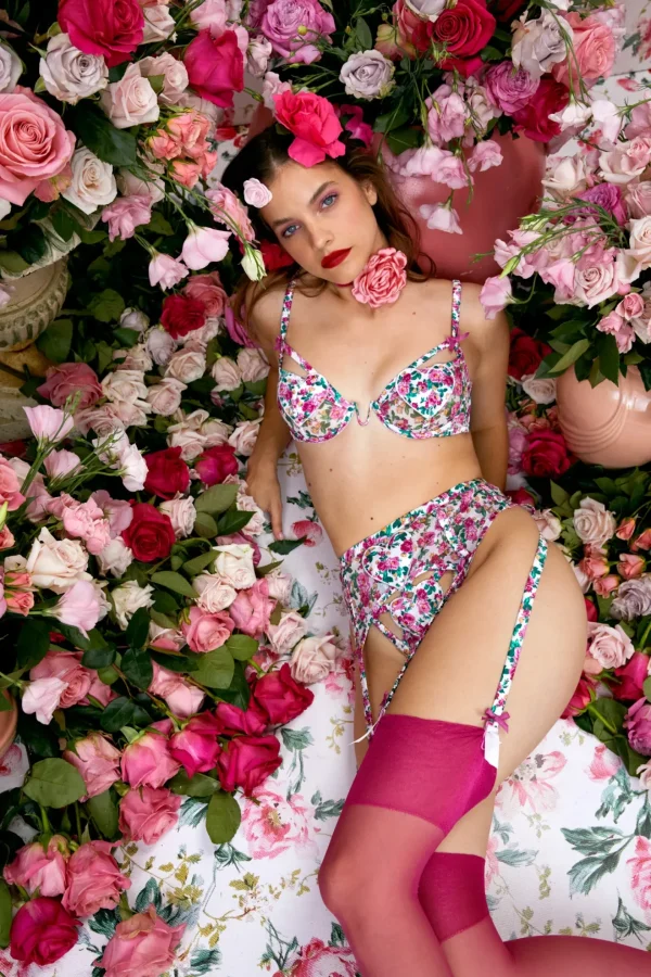 Woman For Love & Lemons Heart Bloom Thong Panty