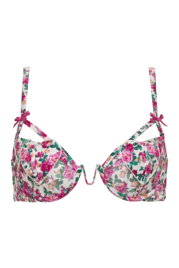 Woman For Love & Lemons Heart Bloom Underwire Bra