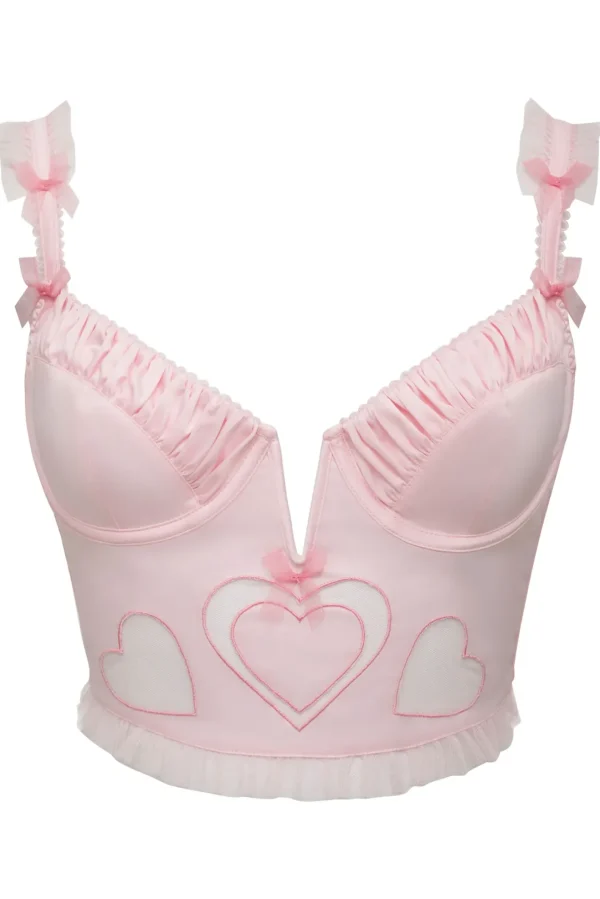 Woman For Love & Lemons Heart Bustier
