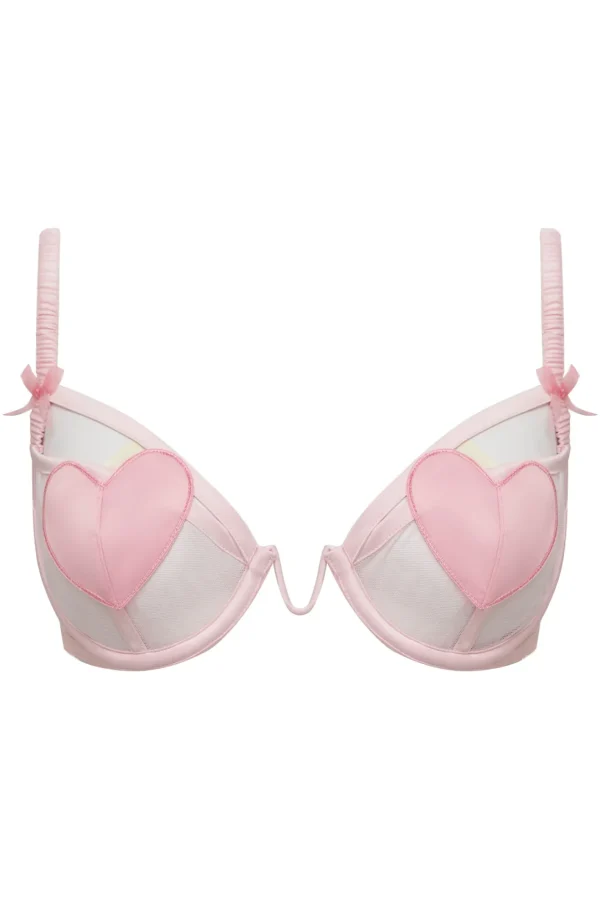 Woman For Love & Lemons Heart Underwire Bra