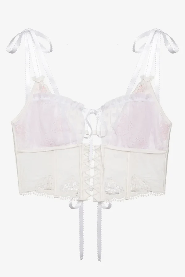 Woman For Love & Lemons Heart Window Bustier