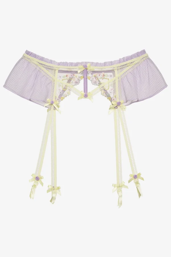 Woman For Love & Lemons Heart Wreath Garter