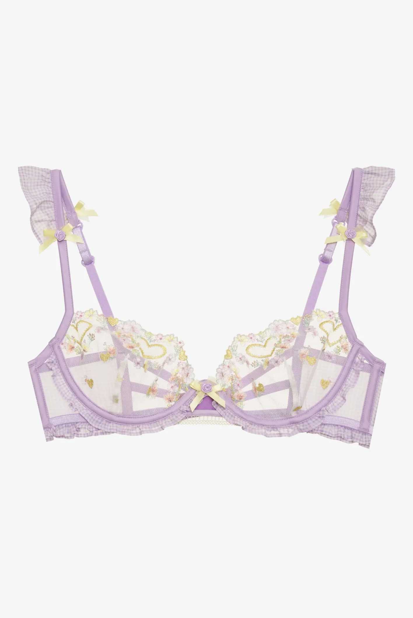 heart_wreath_underwire_br_5.webp Woman For Love & Lemons Heart Wreath Underwire Bra