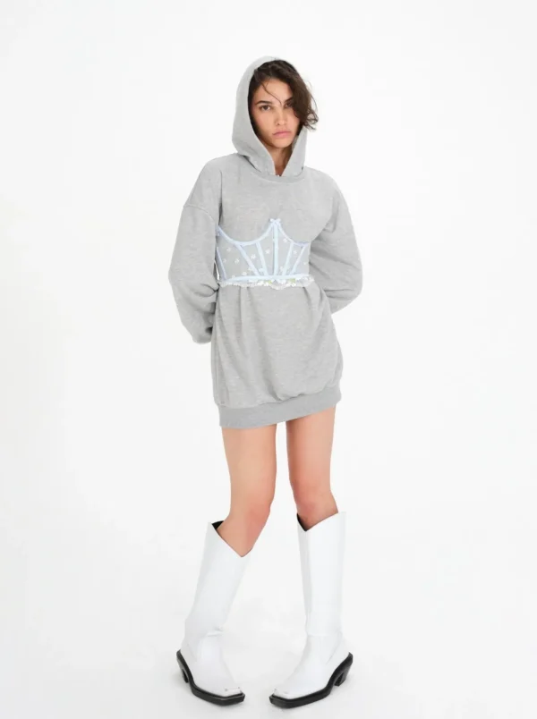 Woman For Love & Lemons Hooded Sweatshirt
