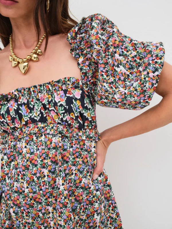 Woman For Love & Lemons Hudson Mini Dress