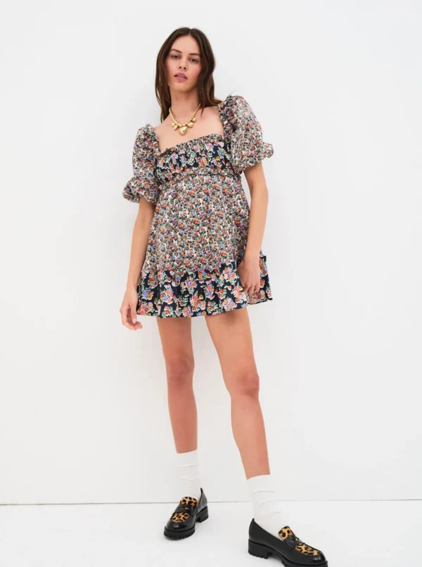 Woman For Love & Lemons Hudson Mini Dress