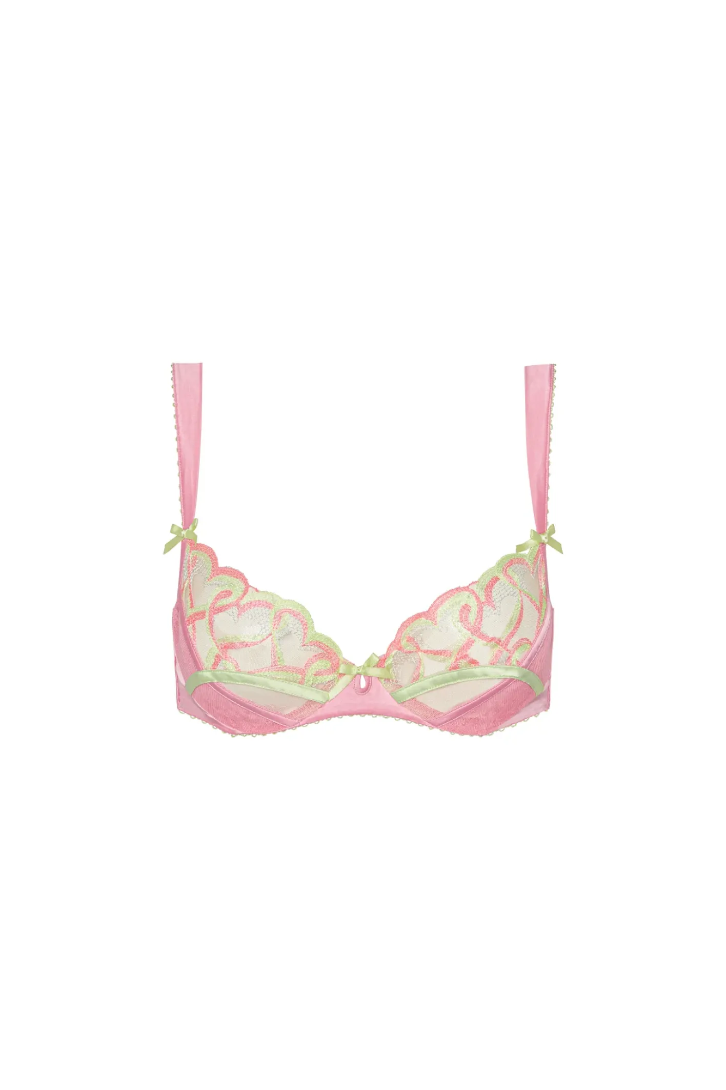 hugging_hearts_embroidery_5.webp Woman For Love & Lemons Hugging Hearts Embroidery Underwire Bra