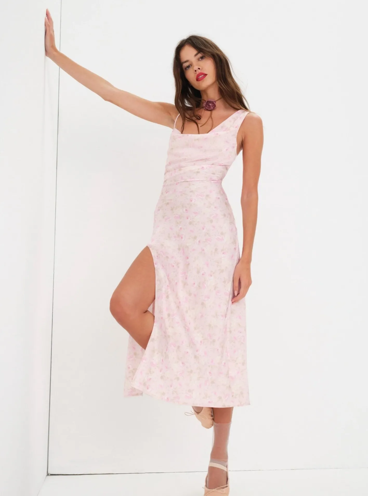 ilana_midi_dress_0.webp Woman For Love & Lemons Ilana Midi Dress