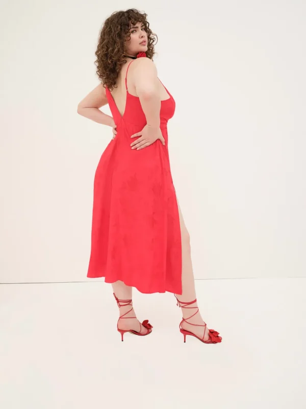 Woman For Love & Lemons Ilana Midi Dress
