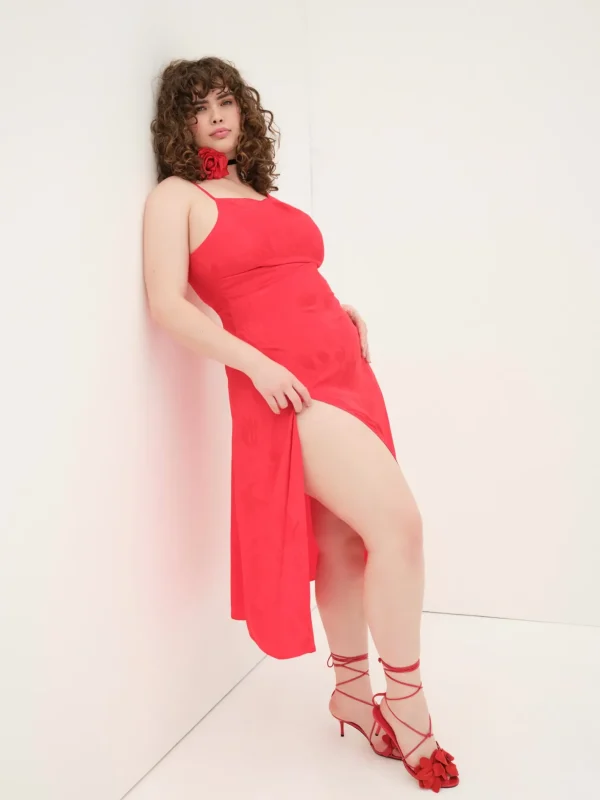 Woman For Love & Lemons Ilana Midi Dress