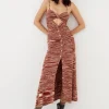 Woman For Love & Lemons Isabela Midi Dress
