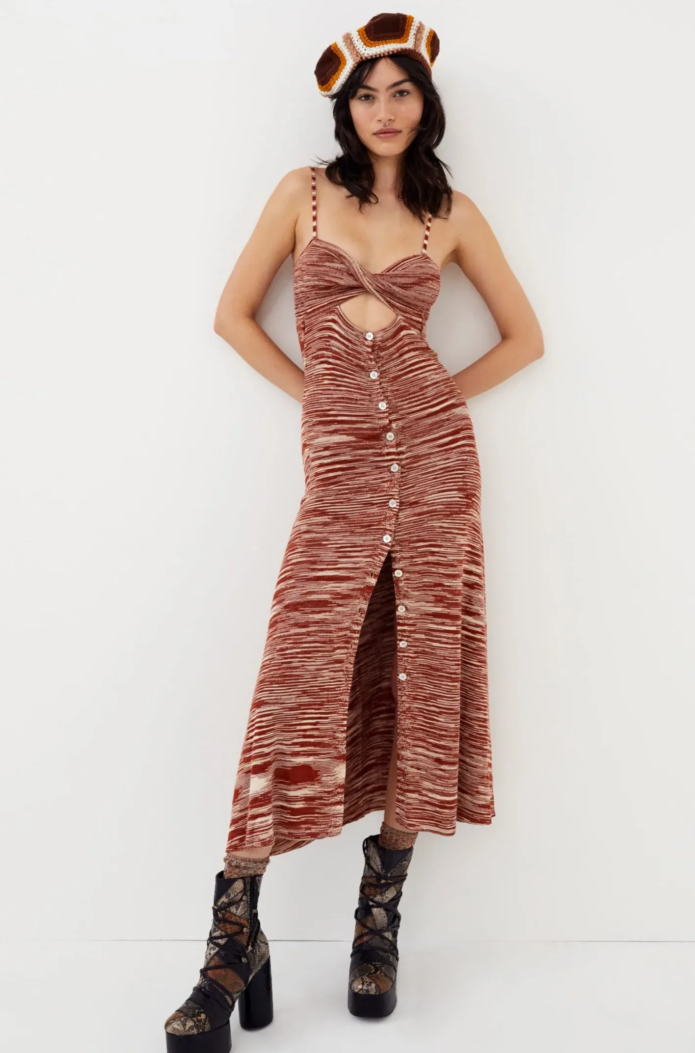 isabela_midi_dress_0.webp Woman For Love & Lemons Isabela Midi Dress