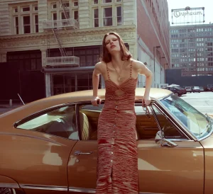 Woman For Love & Lemons Isabela Midi Dress