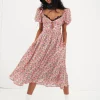 Woman For Love & Lemons Isadora Midi Dress