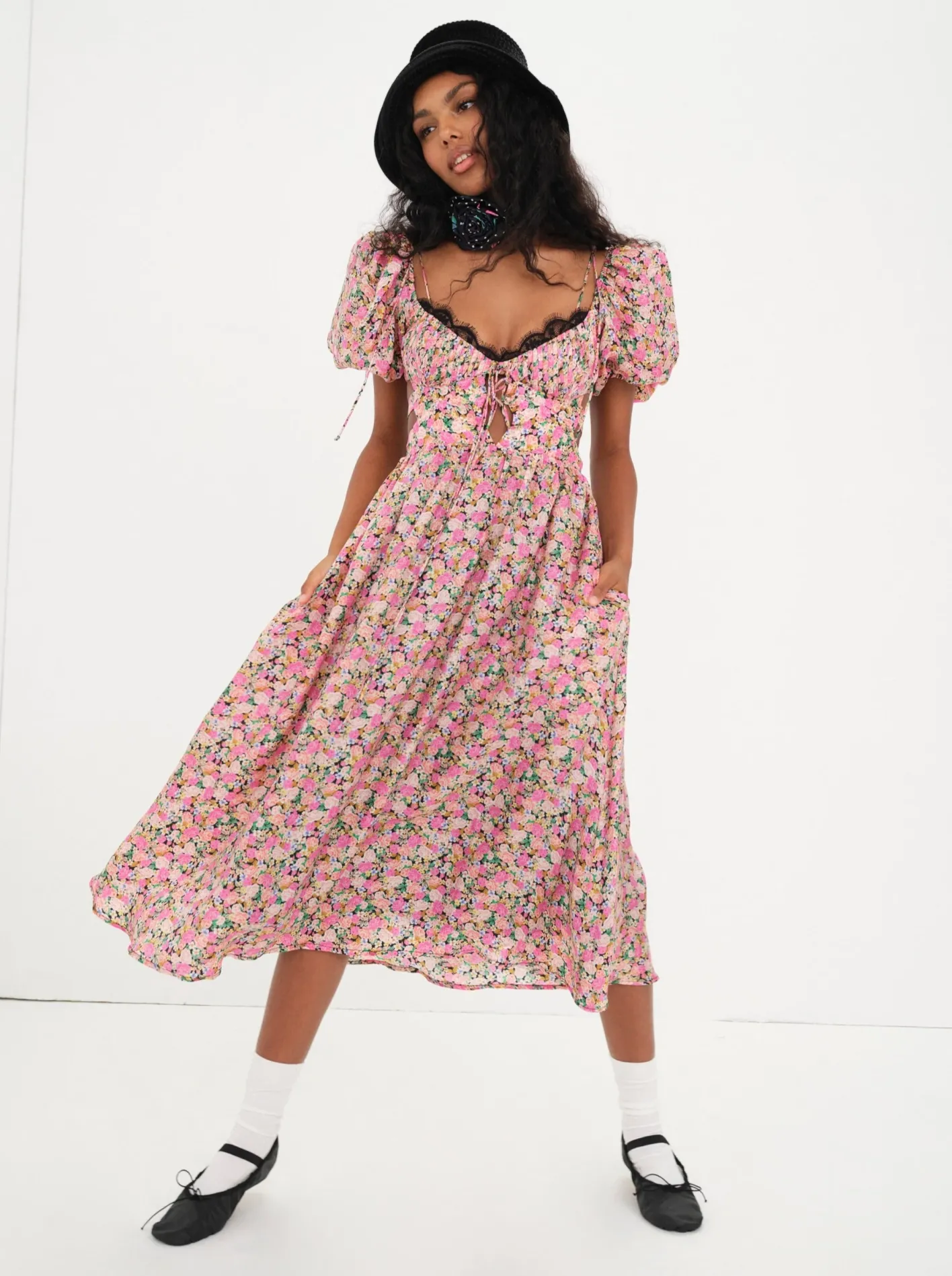 isadora_midi_dress_0.webp Woman For Love & Lemons Isadora Midi Dress