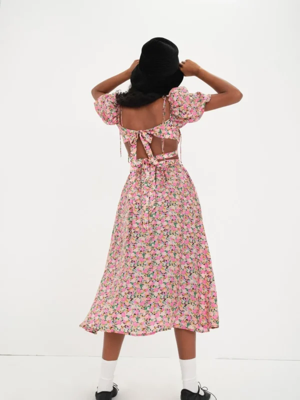 Woman For Love & Lemons Isadora Midi Dress