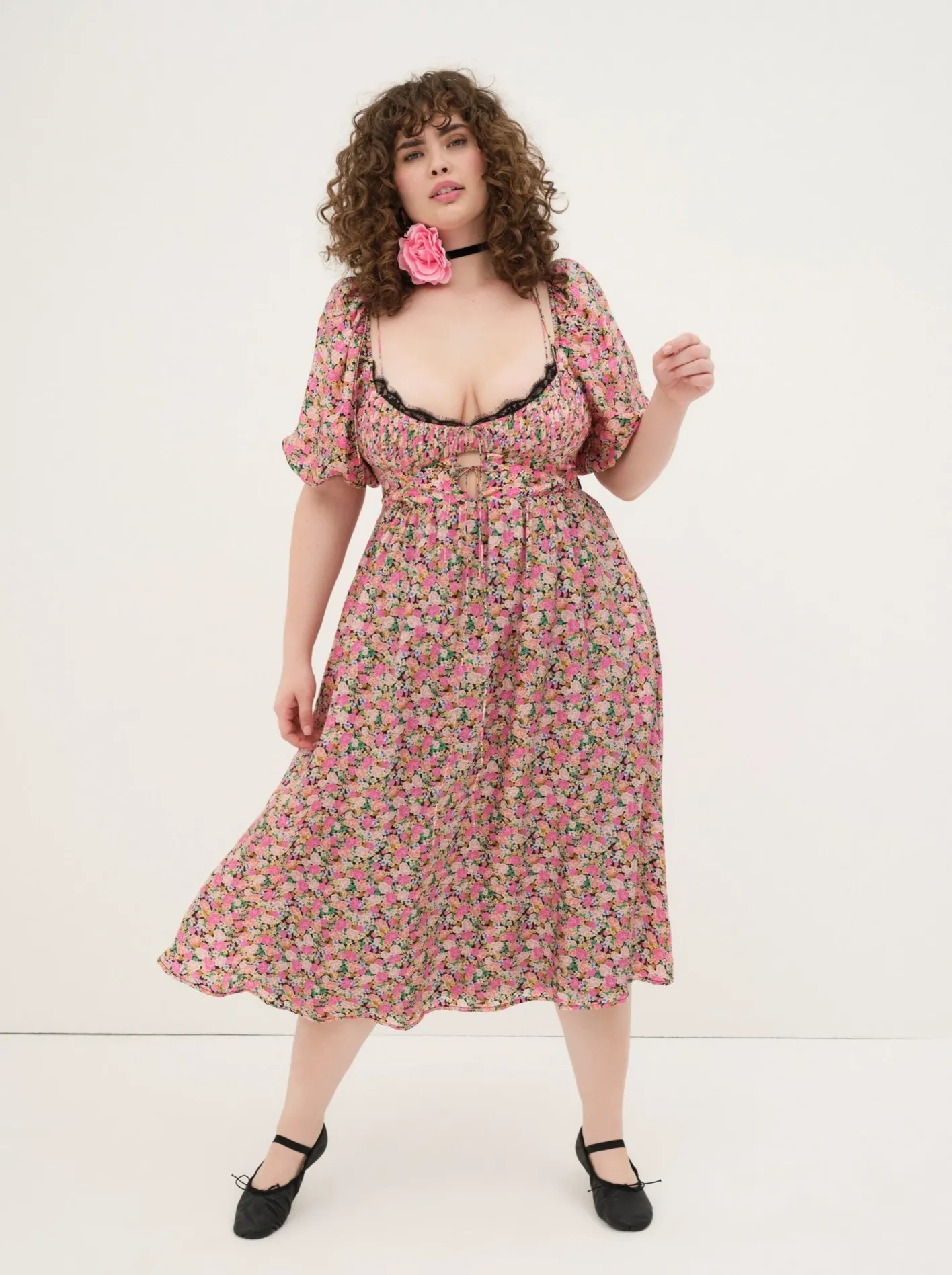 isadora_midi_dress_4.webp Woman For Love & Lemons Isadora Midi Dress