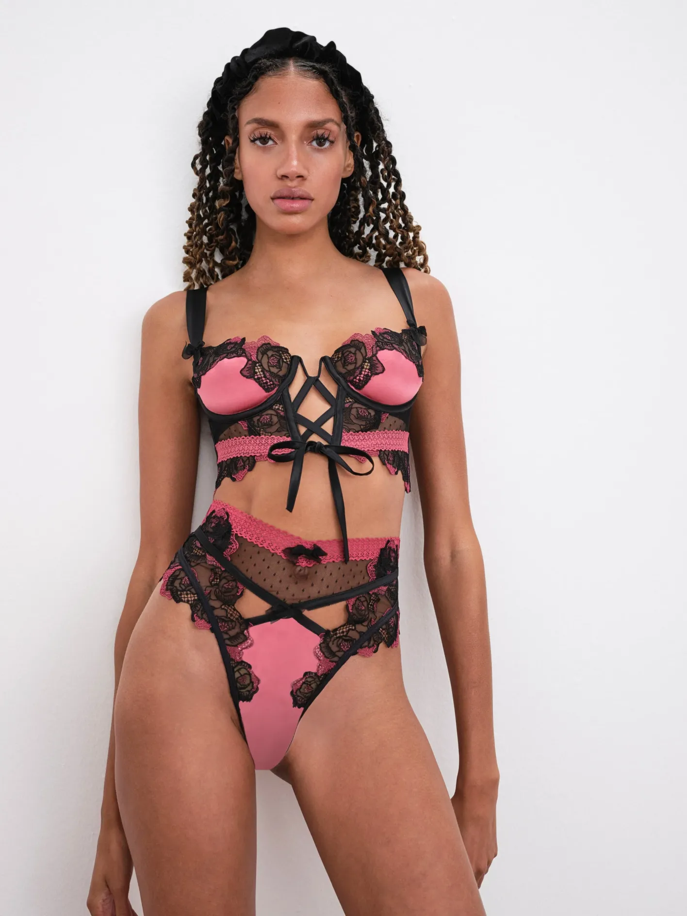 ivy_highwaist_cheeky_pant_0.webp Woman For Love & Lemons Ivy High-Waist Cheeky Panty