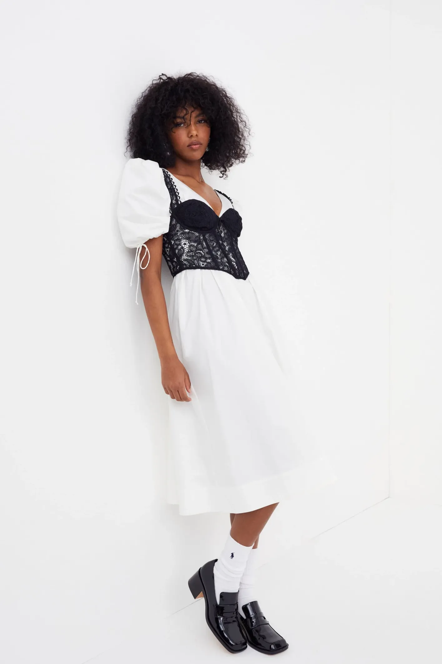 jocelyn_midi_dress_1.webp Woman For Love & Lemons Jocelyn Midi Dress