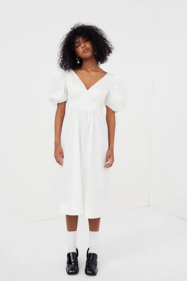 Woman For Love & Lemons Jocelyn Midi Dress