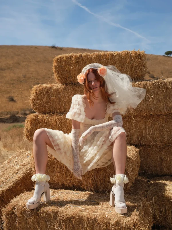 Woman For Love & Lemons Josey Bridal Gown