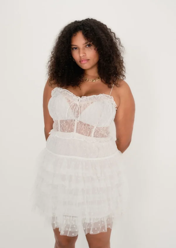 Woman For Love & Lemons Jules Mini Dress
