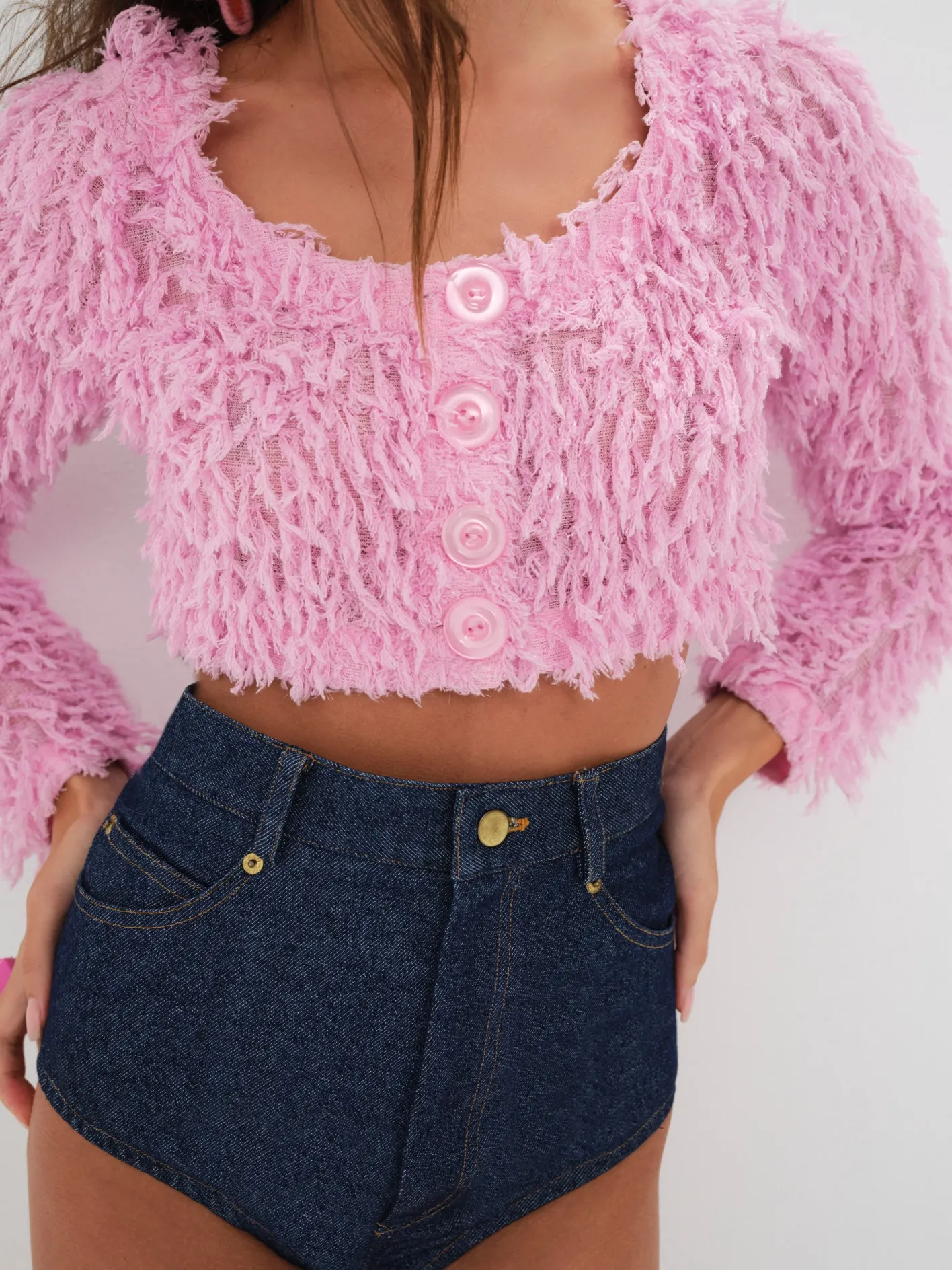 june_cropped_sweater_1.webp Woman For Love & Lemons June Cropped Sweater