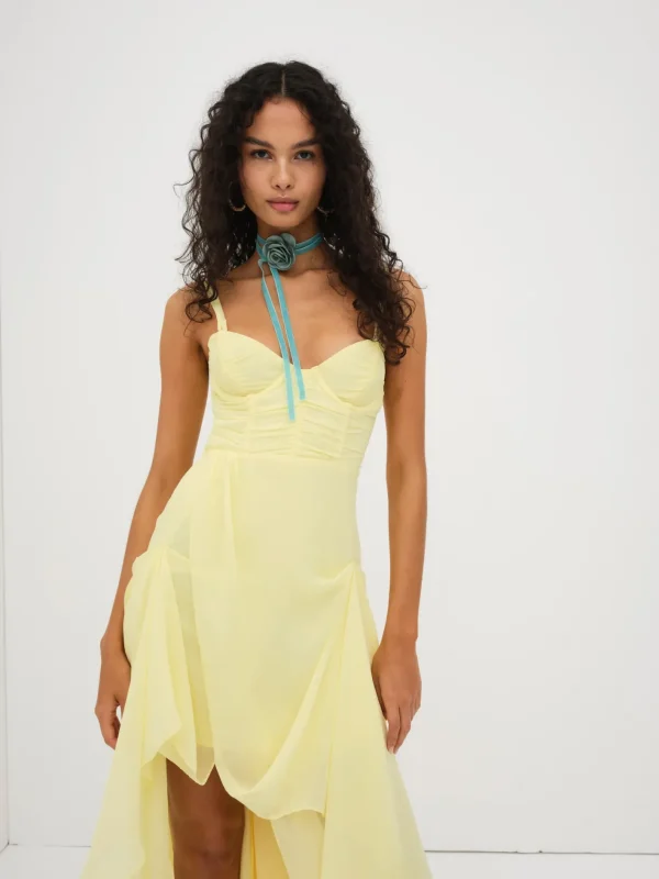 Woman For Love & Lemons June Maxi Dress