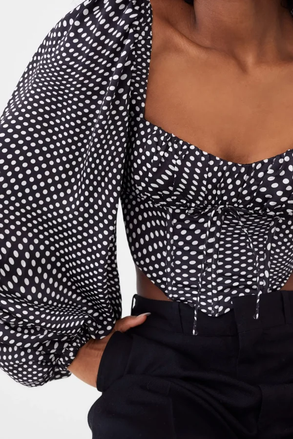 Woman For Love & Lemons Kat Top