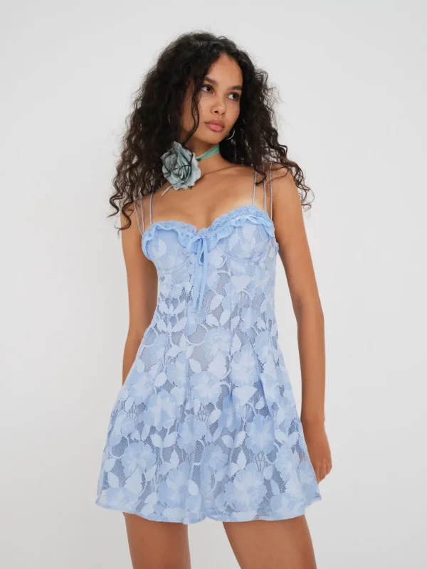 Woman For Love & Lemons Kate Mini Dress