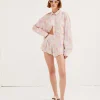 Woman For Love & Lemons Kennedy Button Up Top
