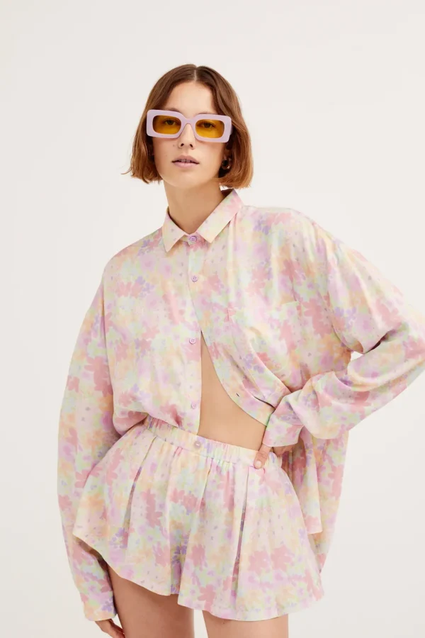 Woman For Love & Lemons Kennedy Button Up Top