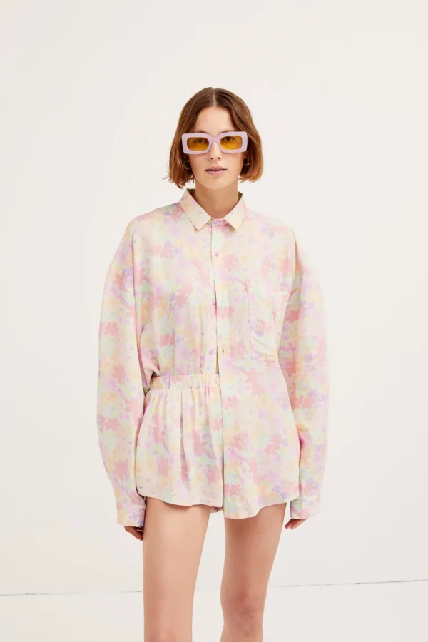 Woman For Love & Lemons Kennedy Button Up Top
