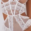 Woman For Love & Lemons Lace Heart Embroidery Teddy