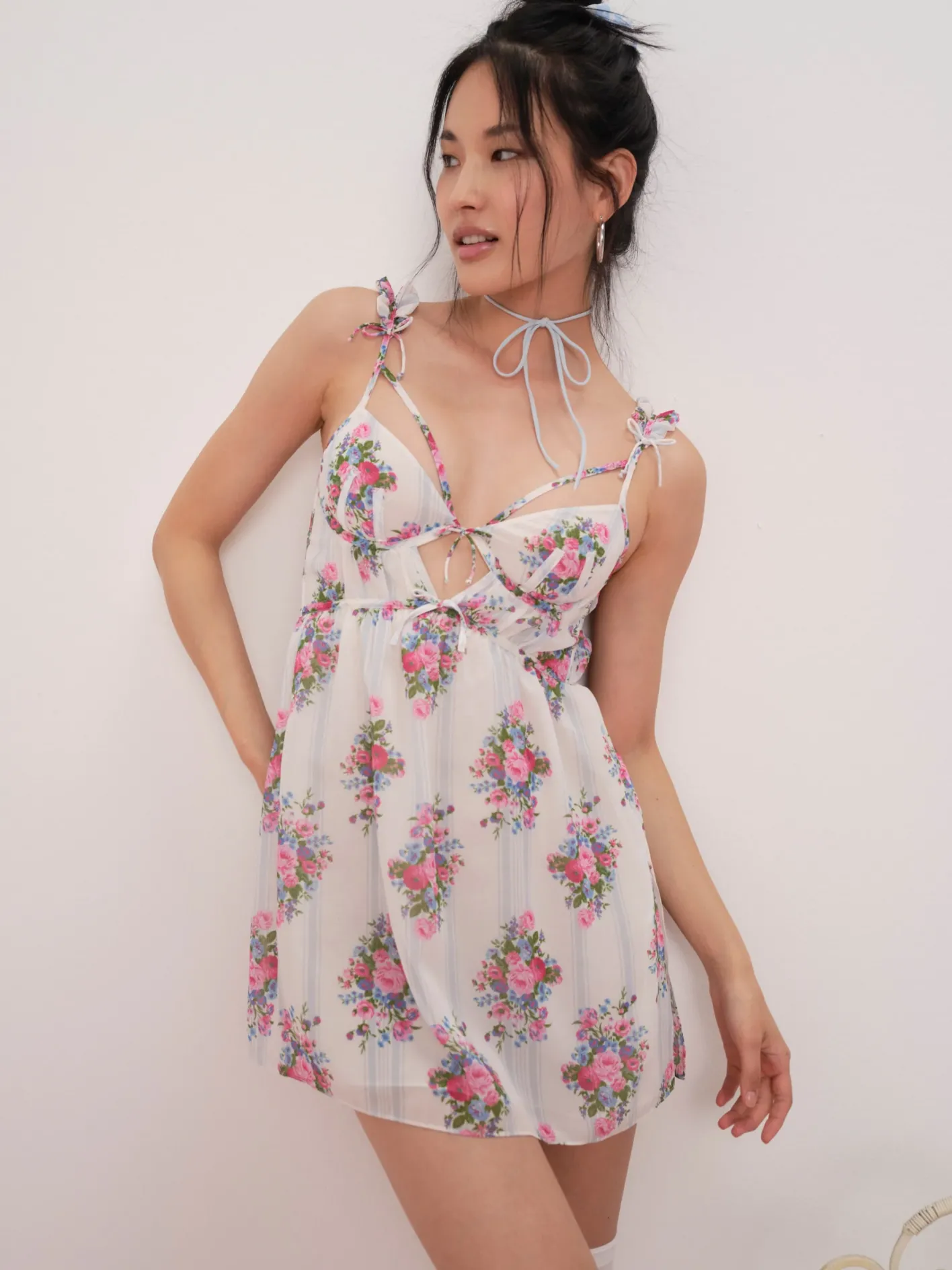 lailah_slip_dress_2.webp Woman For Love & Lemons Lailah Slip Dress