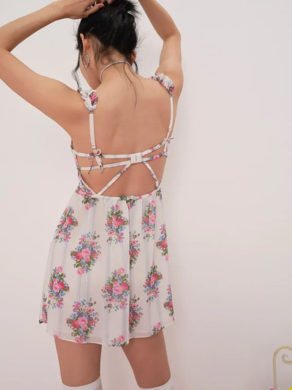 Woman For Love & Lemons Lailah Slip Dress