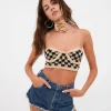 Woman For Love & Lemons Lana Bustier Top
