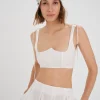 Woman For Love & Lemons Layla Crop Top