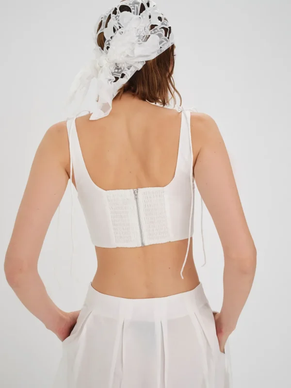 Woman For Love & Lemons Layla Crop Top